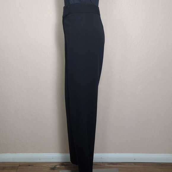 Black Straight-Leg trouser  Pant - Picture 5 of 16